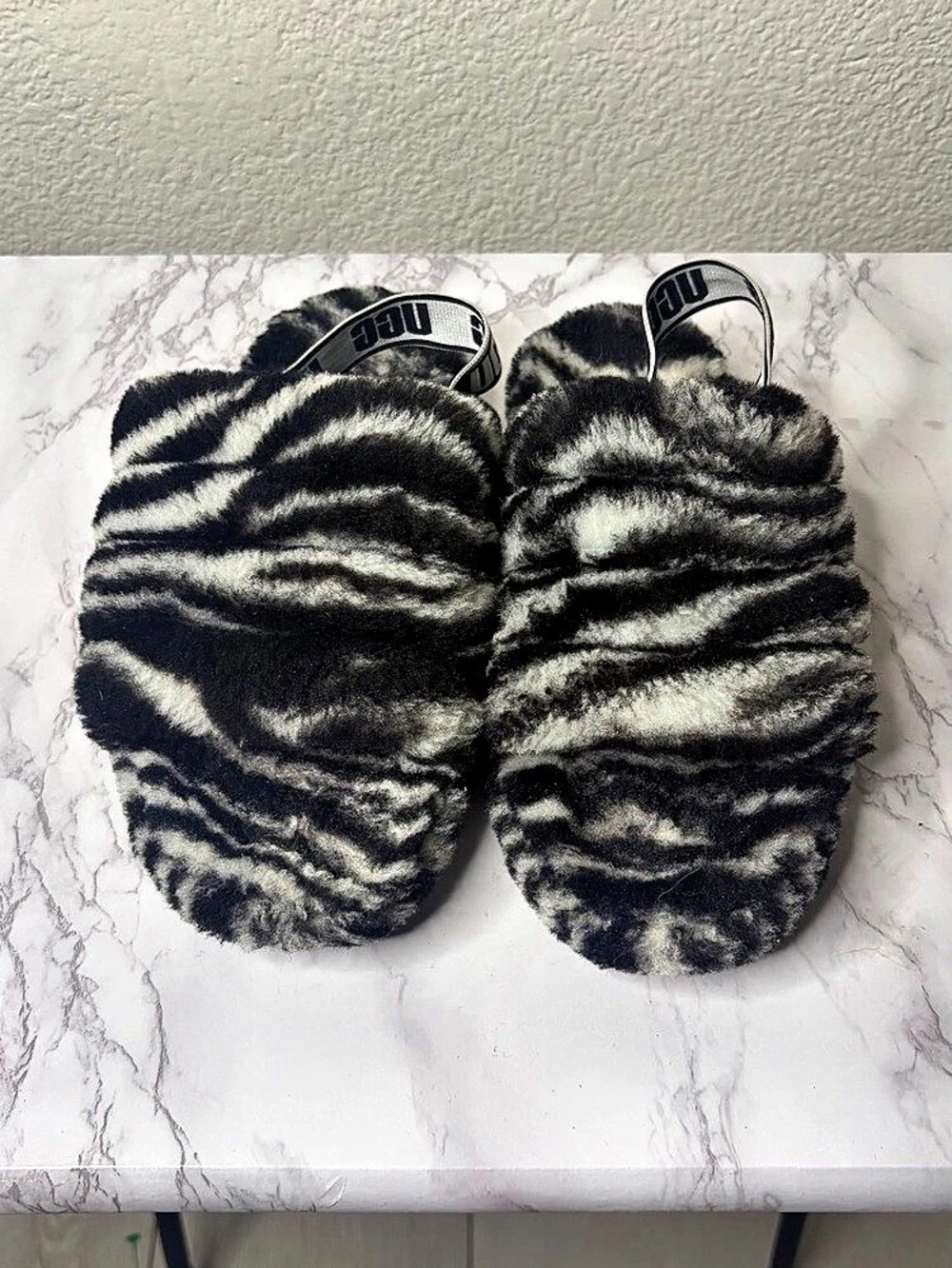 UGG Fluff Yeah Slide Print Slides